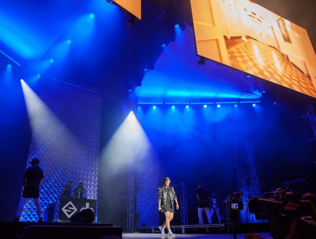 Lilly Singh iiSuperwomanii Live in Performance Toronto YouTube Fanfest 2016