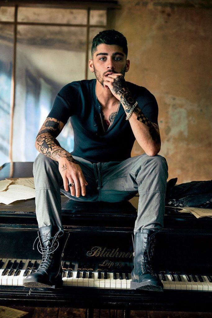Zayn Malik Models for Giuseppe Zanotti Footwear - GQ Style