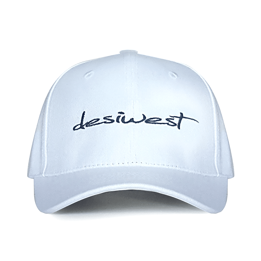 White Classic Sports Cap Front
