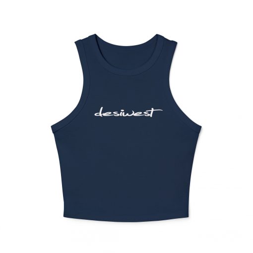 Women's Micro Rib Racer Tank Top - Image 13