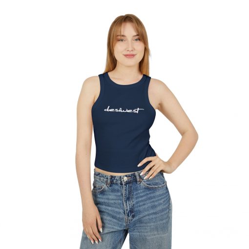 Women's Micro Rib Racer Tank Top - Image 16