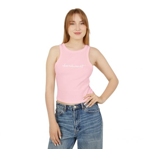 Women's Micro Rib Racer Tank Top - Image 20