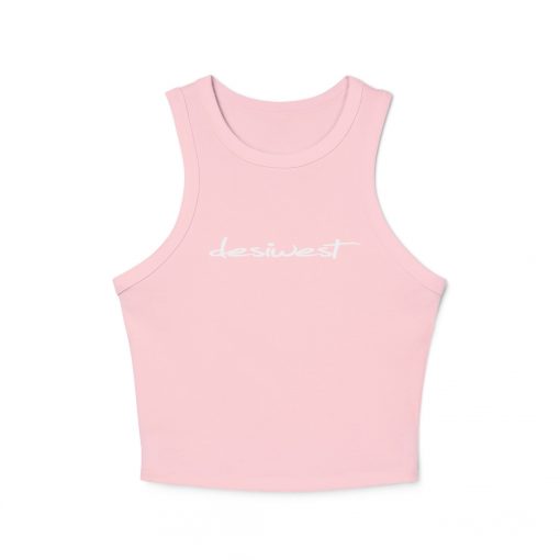 Women's Micro Rib Racer Tank Top - Image 17